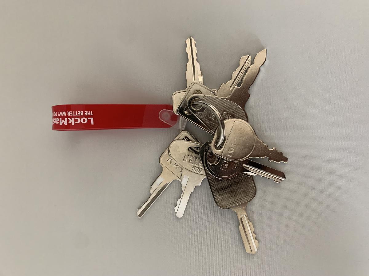 LockMasters Key Ring Cleaning Key Ring